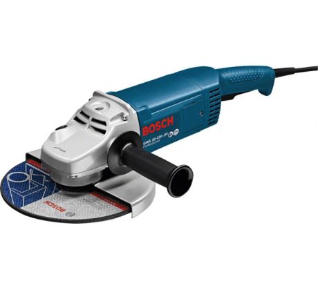 BOSCH GWS 20-230 JH Uhlová brúska 230mm + diamantový rezný kotúč